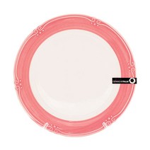 이태리 수입 접시 비에트리 핑크 25cm/이탈리아/그릇, 이탈리아접시 비에트리(25cm/핑크)