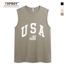 TOPBOY 오버핏 USA 박스나시 (SCC3894PT)