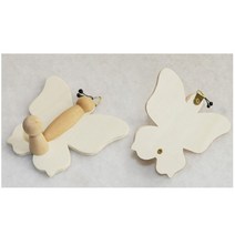 피플스파티 나무옷걸이 나비 기타파티소품