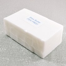 [캔들이케아] 천연 비누 만들기 재료 DIY 모음 비누베이스 / 기타재료, 시어버터 비누베이스 불투명(흰색)