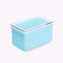 캔들이케아 노마진 몰드 10종 비누몰드 석고방향제 총집합 비누베이스/기타재료, 직사각 대형 하늘색 비누몰드(500g)