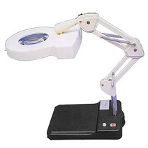 조명 확대경(테이블 스탠드형-White) - SK-102(5X)