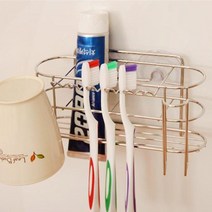 올케이 스텐 칫솔걸이, 단일, 1개