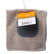 뮤키친 마이크로파이버 클로스 슈퍼 스크러버, Flax, 1개