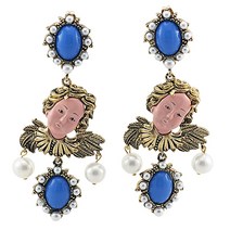 고미가게 Angelico(안젤리코) 유니크한 진주 비즈 귀걸이