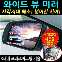 한신 와이드 뷰 사이드미러 - 일반미러, 1개, 01.현대승용-LF소나타(일체형) (No.90)
