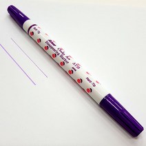행복한다이세상 양재용초크 수성펜 기화펜 바보펜 초자고 로얄초크 초크펜슬, 313. 애드거 양면 기화성 수성펜