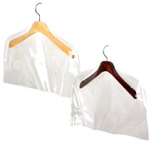 PVC 투명 비닐 옷커버 30p 여자 여성용 옷덮개 옷가게 옷걸이 의류매장용, 1개