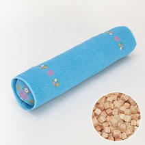 자연마을촌 경추베개 대(큐브칩), 하늘