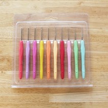 울마트 칼라코바늘(모사용 레이스용) 세트