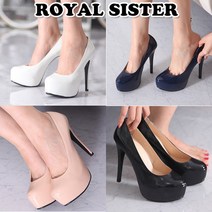 [RS]C2S 158 13cm 여성 쿠션 에나멜 속가보시 하이힐 펌프스힐