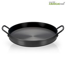주방애몰 닭갈비팬 닭갈비판 캠핑 구이판 경질팬 업소, 45cm, 1개