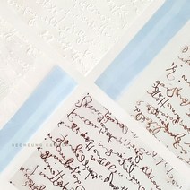 쿠킹스토리 접착비닐044 필기화이트 (중), 1개, 500장