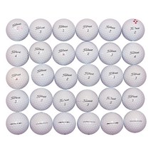 타이틀리스트 PRO V1 V1X혼합 로스트볼, 흰색 로스트볼 : A, 30개, 1개, 1개