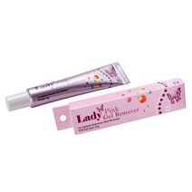 속눈썹 리무버-레이디 *투명 겔 *리무버 튜브타입 속눈썹 리무버- 투명, 1개, 핑크
