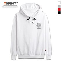 TOPBOY 운동화 자수 후드티셔츠 (SCC4225PT)