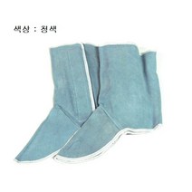 보스코 가죽용접 각반 발등 덮개형 1켤레 안전화 용접장갑, 가죽덮개:가죽덮개