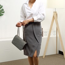 네모엔룩 시그니쳐 스커트 T01