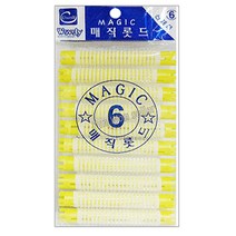 GJ가짐 모노벨 곱슬머리 매직 스트레이트크림 스트레이트너, 1개, 31.매직롯트(6호)-10개