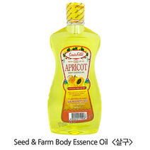 씨드앤팜 바디 에센스 오일 살구, 465ml, 1개