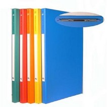 도리미 스프링화일 합지 A4, 적색, 1개