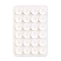 디자인유후 보조배터리 흡착패드, 화이트