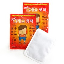 렛츠고 붙이는 파스형 핫팩 1매 찜질팩 온열팩 겨울핫팩 군용핫팩 손난로