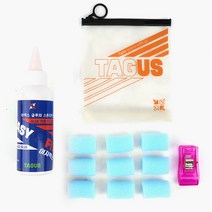 타거스 수성본드+스폰지+폴리백 세트 이지픽스 120ml/수성글루/러버본드/러버접착/아이본드/이집