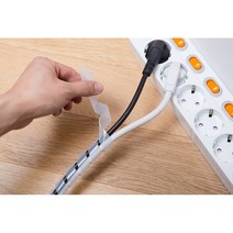 여러 개의 전선을 하나로 깔끔한 선정리 케이블 래핑, 단일 수량