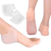 다다킹 발뒤꿈치 실리콘 풋패드 뒷꿈치_반투명, 1개, 2p