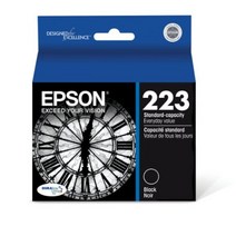 Epson T223120 DURABrite 초 고용량 검정색 잉크 카트리지, 본상품선택, 1