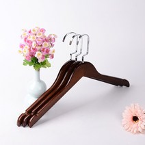 원목 옷걸이 나무옷걸이, 가로38cm두께1.2cm여성용, 1개