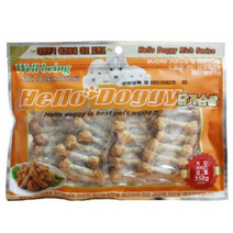 헬로도기 애견간식 350g, 치킨 라이스 덤벨, 1개