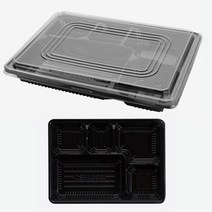 쿡앤락 5칸도시락 돈가스용기, 10개
