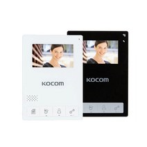 코콤 [설치포함]비디오폰 KCV-434 4.3인치 인터폰 초인종 비디오폰, KCV-434(블랙)+KC-C60 / C구역 설치의뢰