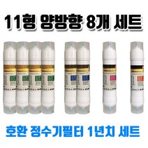 한샘이펙스 정수기 SBCHO-002 호환필터A형8개1셋트, 1개, C타입