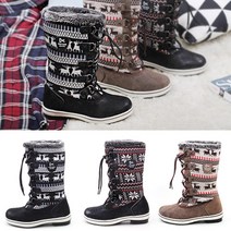 슈앤필 겨울 여성 퍼 털 패딩 방한 부츠 방한화 어그부츠 롱부츠 리치