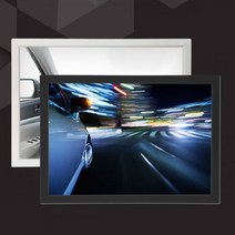 포토라이트 40X80 LED광고판, 실버, 1개