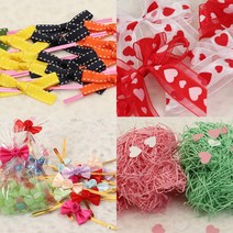 노크원 인쇄opp, 선택15-스티치리본타이 07-보라(50개), 50개