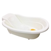 도스 해피 아기욕조 (핑크/화이트), 화이트