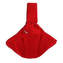 펫 슬링백 애완 이동 외출 가방 강아지 고양이 포대기, 레드