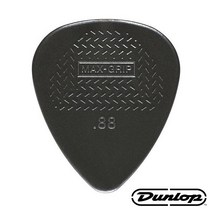 던롭 USA 맥스그립 나일론 스탠다드 기타피크 449R, 0.73mm (1개)