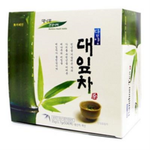 WWcha (대나무건강나라) 대잎차 50티백 죽엽차 대나무잎차, 단일 총 수량