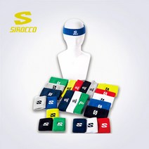 100% US COTTON SIROCCO 밴드아대, 숏_손목_2입(노랑)