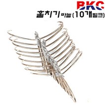 백경 훌치기바늘(10개입) 소/중/대.고강도 삼발이 바늘/대형 트리플훅 10개 벌크포장.숭어/송어/농어/잡어/배스.루어/가두리/방파제/갯바위/백사장 원투낚시/유료낚시터, 10개