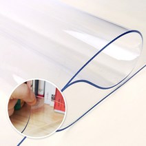 예피아 주문제작 유리대용 투명매트 큐매트 두께 3mm, 투명, 원형 큐매트 3mm