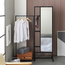 미곳간 철제 스틸 드레스 룸 10종 행거, 옵션08-멀바우(원목)