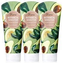 과일나라 피오레 보타니컬 센서티브 클렌징 폼 아보카도 120g, 3개