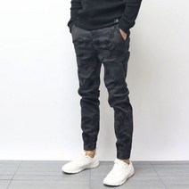 기모 밴딩 카모 스판 조거팬츠 3color