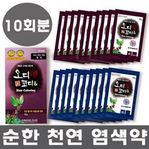 오디코디 오디코디앤 헤어컬러, 흑색, 20회분